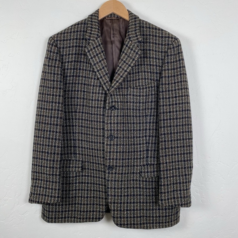 Daks of England VTG 60s LARGE Blazer for Buttons of Luton‎ & Harpenden